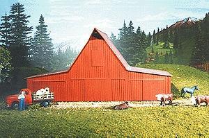 American-Models Feeder & Livestock Barn Kit N Scale Model Railroad Building #617
