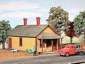 American-Models One-Story Section House Kit N Scale Model Railroad Building #629