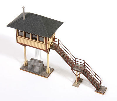 American-Models Grand Avenue Tower Kit HO Scale Model Railroad Building #718