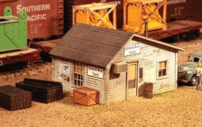 American-Models Grand Avenue Yard Office Kit HO Scale Model Railroad Building #795 American-Models Grand Avenue Yard Office Kit HO Scale Model Railroad Building #795