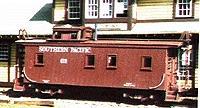 American-Models Class C-30-1 Caboose - Kit Southern Pacific HO Scale Model Train Freight Car #853