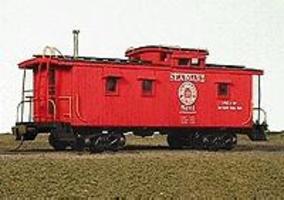 American-Models Class 50c Caboose Kit Seaboard Air Line Class 5CC HO Scale Model Train Freight Car #854