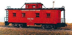 RARE CHAMP DECALS EH-239 ACL ATLANTIC COAST LINE CABOOSE White lettering NEW HO 