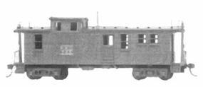 American-Models Wood Caboose Kit Florida East Coast HO Scale Model Train Freight Car #872 American-Models Wood Caboose Kit Florida East Coast HO Scale Model Train Freight Car #872
