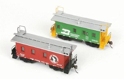 American-Models GN/BN Transfer Caboose Kit Unpainted HO Scale Model Train Freight Car #877