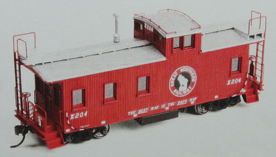 American-Models Great Northern 30 Plywood Sided Caboose Kit HO Scale Model Train Freight Car #880