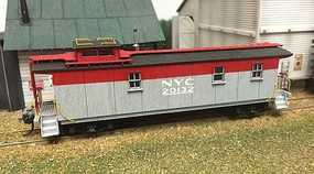 American-Models NYC Pacemaker Wood Cupola Caboose HO Scale Model Train Freight Car #888