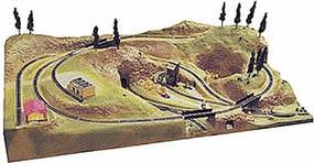 American-Plastics The Quarry Layout Extension Painted 48'' X 30'' N Scale Model Railroad Scenery #1025 American-Plastics The Quarry Layout Extension Painted 48'' X 30'' N Scale Model Railroad Scenery #1025