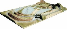 American-Plastics Smoky Hollow Junction Layout Painted 48 x 30'' N Scale Model Railroad Scenery #1055 American-Plastics Smoky Hollow Junction Layout Painted 48 x 30'' N Scale Model Railroad Scenery #1055