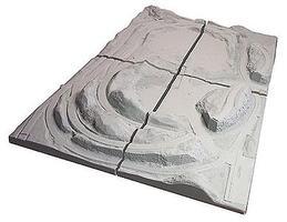 American-Plastics Timber Ridge Layout Unpainted 5 x 8' HO Scale Model Railroad Scenery #4000 American-Plastics Timber Ridge Layout Unpainted 5 x 8' HO Scale Model Railroad Scenery #4000