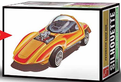 AMT Silhouette Show Car & Custom Trailer (B.Cushenberry) Plastic Model Car Kit 1/25 Scale #1045