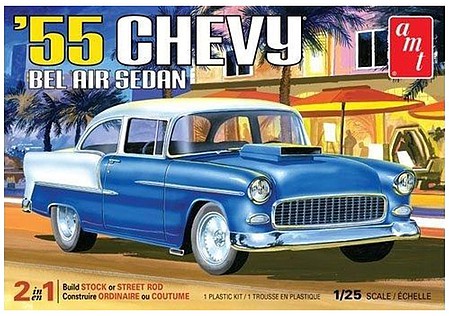 1957 Chevrolet Bel Air Hardtop Coupe 1:25 AMT 638 