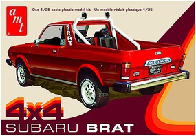 AMT 1978 Subaru Brat Pickup Truck Plastic Model Truck Kit 1/25 Scale #1128