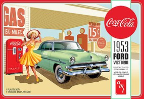 AMT 1953 Ford Victoria Hardtop Plastic Model Car Kit 1/25 Scale #1146 AMT 1953 Ford Victoria Hardtop Plastic Model Car Kit 1/25 Scale #1146