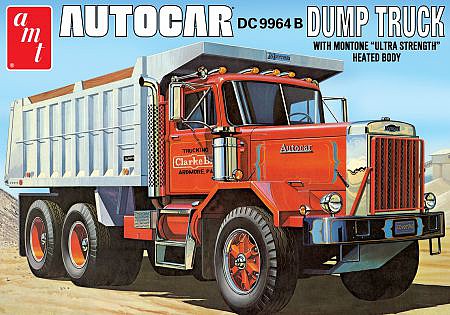 AMT Autocar Dump Truck Plastic Model Truck Kit 1/25 Scale #1150
