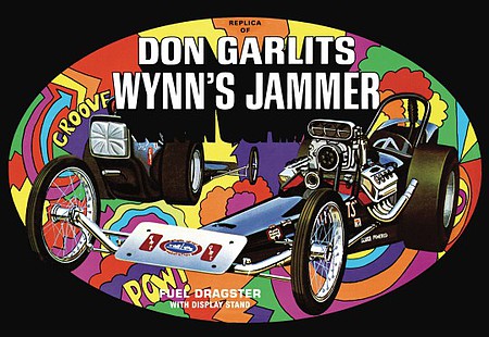 AMT Don Garlits Wynns Jammer Dragster Plastic Model Car Kit 1/25 Scale #1163