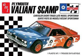 AMT PLYMOUTH VALIANT Plastic Model Car Vehicle Kit 1/25 Scale #1171