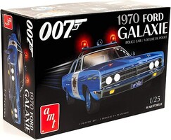 70 Ford Galaxie Police Car Bond Plastic Model Car Vehicle Kit 1-24 Scale #1172