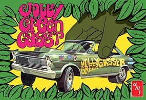 AMT 65 Ford Galaxie Jolly Green Gasser Plastic Model Car Vehicle 1/25 Scale #1192