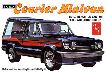 AMT 78 Ford Courier Minivan Plastic Model Car Vehicle Kit 1/24 #1210