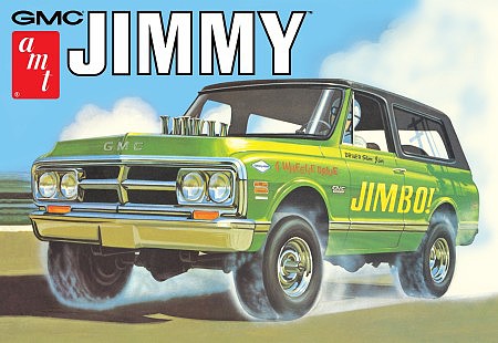AMT 1972 GMC Jimmy Plastic Model Truck Vehicle Kit 1/25 Scale #1219