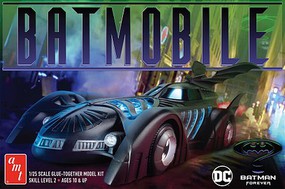 AMT Batman Forever Movie Batmobile Plastic Model Vehicle Kit 1/25 Scale #1240