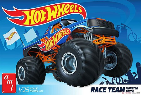 AMT Ford Monster Truck Hot Wheels Plastic Model Truck Vehicle 1/25 Scale #1256