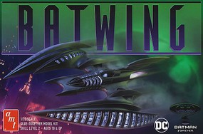 AMT Batman Forever Movie- Batwing Vehicles Plastic Model Aircraft Kit 1/32 Scale #1290