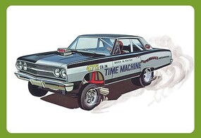 AMT 65 Chevy Chevelle AWB Time Machine Funny Car Plastic Model Car Vehicle Kit 1/25 Scale #1302