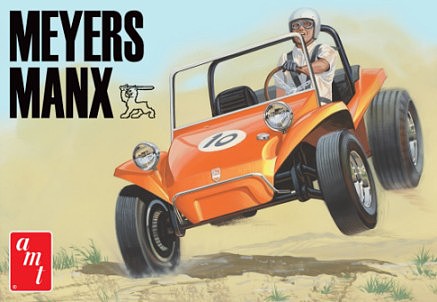 AMT Meyers Manx Dune Buggy (Original Boxart) Plastic Model Vehicle Kit 1/25 Scale #1320