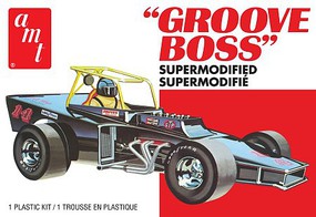 AMT Groove Boss Super Modified Race Car Plastic Model Car Vehicle Kit 1/25 Scale #1329