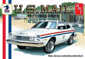 AMT '77 Ford Pinto USPS Plastic Model Car Vehicle Kit 1/25 Scale #1350