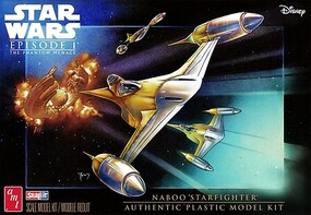 AMT N-1 Naboo Starfighter Star Wars Model 1-48 Scale #1376