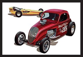 AMT Fiat Double Dragster Plastic Model Car Vehicle Kit 1/25 Scale #1380