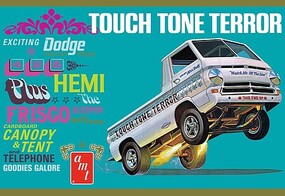 AMT 1966 Dodge A100 Pickup Truck ''Touch Tone Terror'' Plastic Model Truck Kit 1/25 Scale #1389