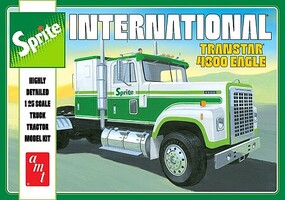 AMT ITNL Transtar 4300 Eagle Sprite Tractor Cab Plastic Model Truck Kit 1/25 Scale #1394