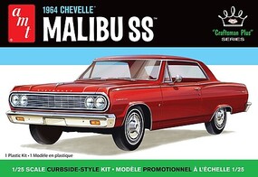 AMT 1964 Chevy Chevelle Malibu Super Sport Plastic Model Car Vehicle Kit 1/25 Scale