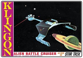AMT Star Trek Original Klingon Battle Cruiser Plastic Model Spacecraft Kit 1/650 Scale #1428