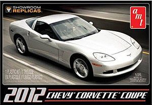 AMT 2012 CORVETTE COUPE Plastic Model Car Kit 1/25 Scale #756