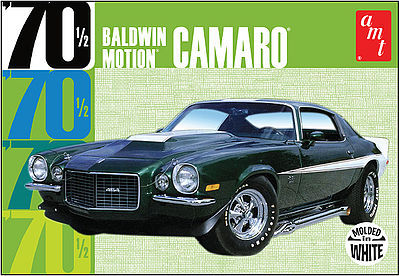 AMT 1970 CHEVY CAMARO Dark Green Plastic Model Car Truck Vehicle Kit 1/25 Scale #855