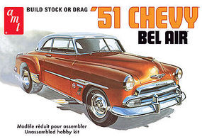 1951 Chevy Bel Air Plastic Model Car Kit 1/25 Scale #862