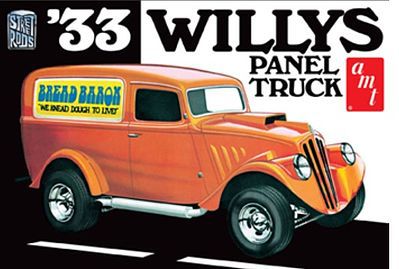 AMT 1933 Willys Panel Van 1/25 Scale Plastic Model Car Kit #879