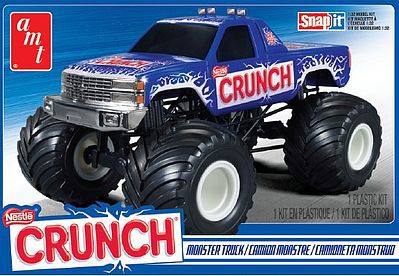 AMT 1/32 Nestle Crunch Chevy Monster Truck Plastic Model Truck Kit 1/32 Scale #911