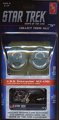 AMT USS Enterprise NCC-1701 Ship #1 Science Fiction Plastic Model Kit #914-1