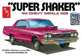 1964 Chevy Impala 409 Super Shaker Car Plastic Model Car Truck Vehicle 1/25 Scale #917