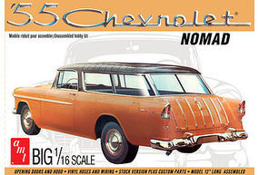 1955 Chevy Nomad Wagon Plastic Model Car Kit 1/16 Scale #1005-06