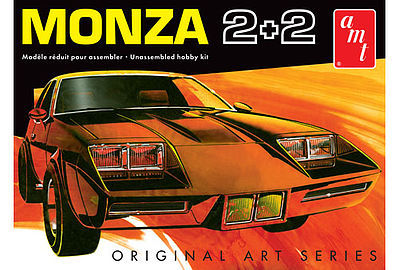 AMT 1977 Chevy Monza 2+2 Custom (Original Art) Plastic Model Car Kit 1/25 Scale #1019-12