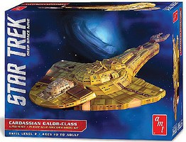 AMT Star Trek Cardassian Galor Class Science Fiction Plastic Model Kit 1/750 Scale #1028-12 AMT Star Trek Cardassian Galor Class Science Fiction Plastic Model Kit 1/750 Scale #1028-12