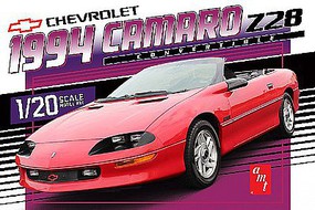 AMT 1994 Chevy Camero Convertible Plastic Model Car Kit 1/20 #1030-12 AMT 1994 Chevy Camero Convertible Plastic Model Car Kit 1/20 #1030-12