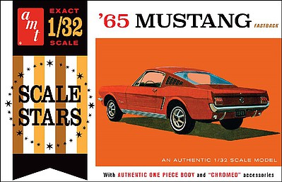 Model Ford Mustang 2+2 Fastback 1965 to glue and paint 1/24 Revell 07065